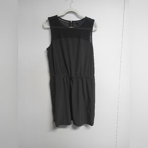 Athleta Sol Dark Grey Sleeveless Mini Dress w/ Pockets